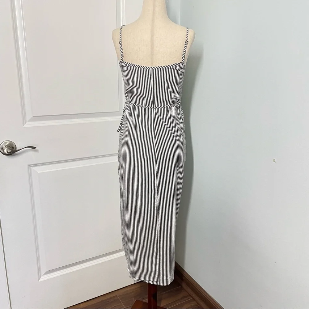 WAIF Striped Wrap Up Dress size S - Picture 9 of 11